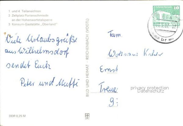 Wilhelmsdorf Poessneck Teilansichten Zeltplatz Portenschmiede – Bild 2