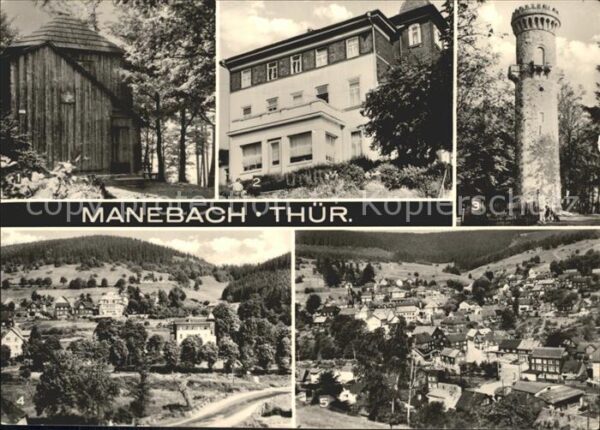 Manebach Goethehäuschen FDGB Heim Freundschaft K