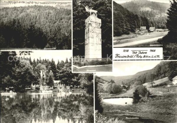 Frauenwald Thueringen Gesamt Tränkbachmühle Monument Lenkgrun