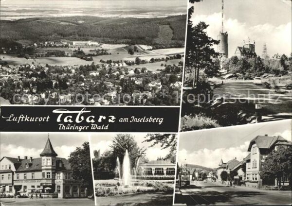 Tabarz Total Gr Inselsberg Restaurant Fontäne