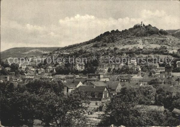 Bad Blankenburg Stadt und Burg