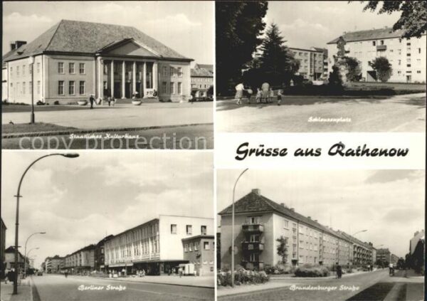 Rathenow Kulturhaus Schleusenplatz Berliner Str