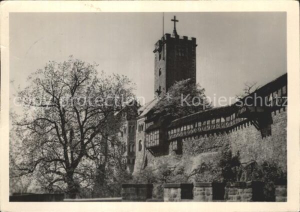 Eisenach Thueringen Die Wartburg