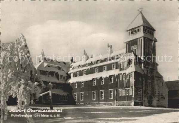 Oberwiesenthal Erzgebirge Fichtelberghaus