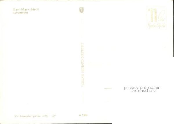 Karl-Marx-Stadt Schlosskirche – Bild 2