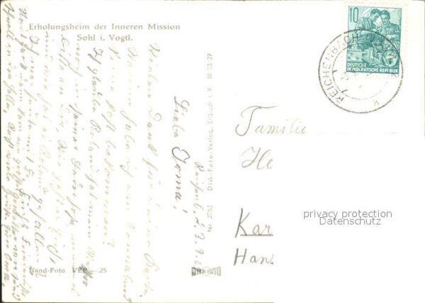 Sohl Bad Elster Erholungsheim der Inneren Mission – Bild 2