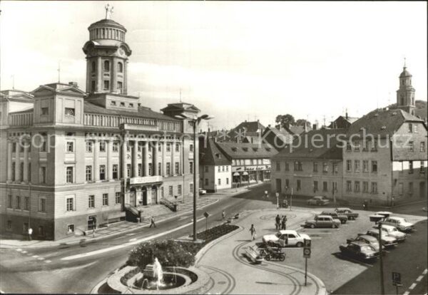 Zeulenroda-Triebes Rathaus Marktplatz