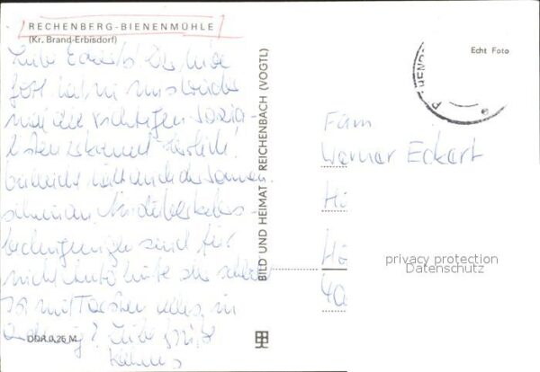 Rechenberg-Bienenmuehle Osterzgebirge Teilansicht Eisenbahn – Bild 2