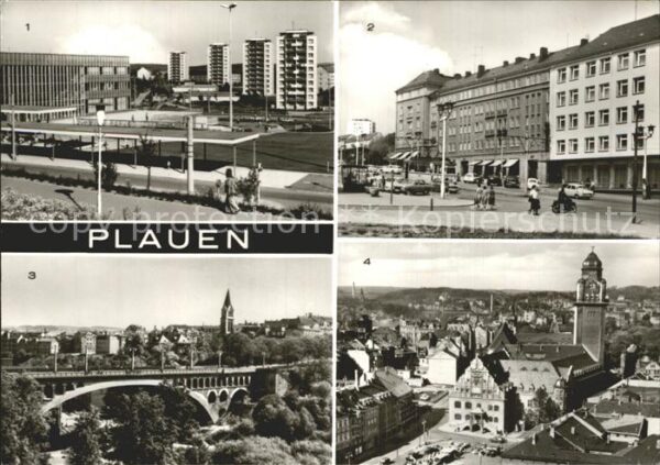 Plauen Vogtland Bahnhof Punkthäuser Bahnofstr Centralho