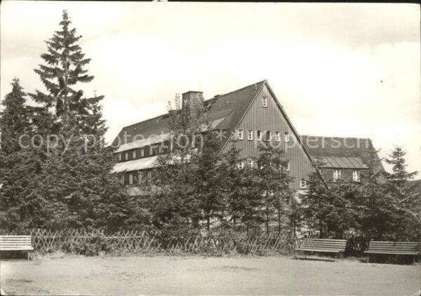 Rehefeld-Zaunhaus FDGB Erholungsheim Aufbau