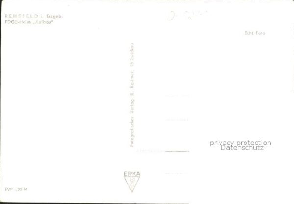 Rehefeld-Zaunhaus FDGB Erholungsheim Aufbau – Bild 2