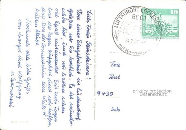 Lueckendorf Betriebsferienheim Kretscham Hochwald F – Bild 2