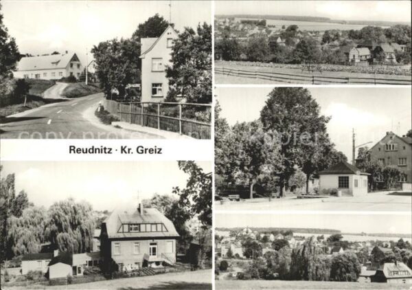 Reudnitz Mohlsdorf Dorfpartie Panorama Teilansichten