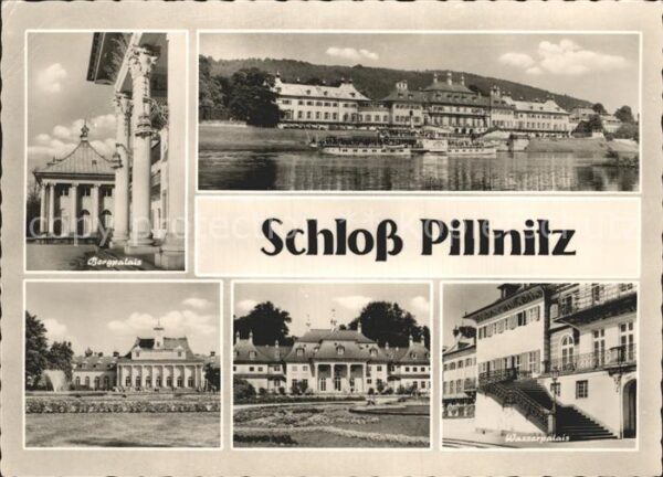 Pillnitz Bergpalais Schloss Pillnitz Wasserpalai