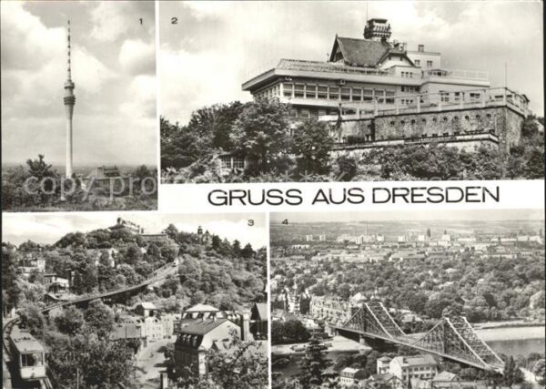 Dresden Fernsehturm HO Gaststätte Luisenhof Bli