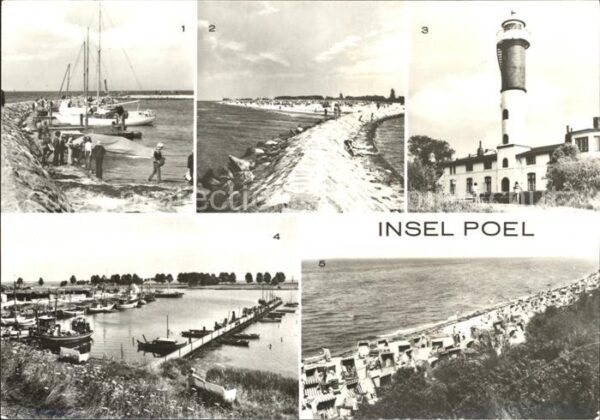 Insel Poel Mole Timmendorf Leuchtturm Hafen Kirchd