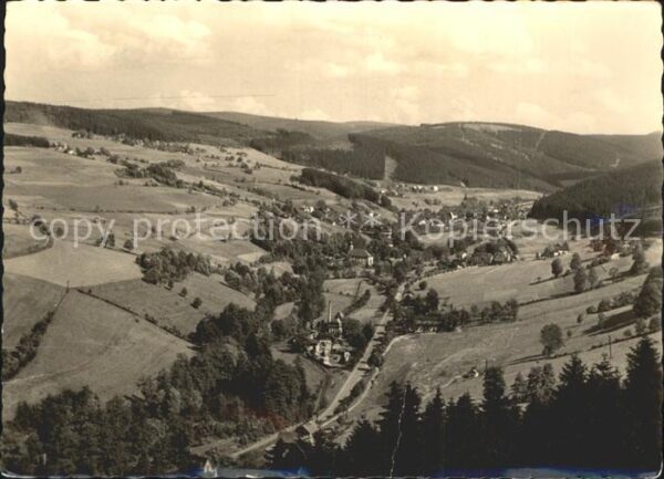 Antonshoehe Breitenbrunn mit Rittersgrün und Fichtelberg