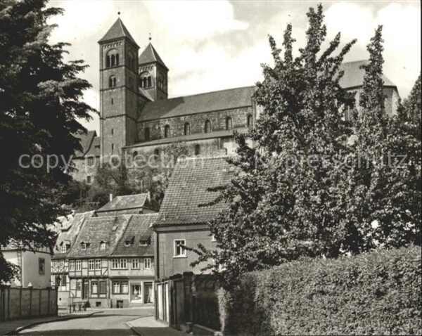 Quedlinburg Blick zur Stiftskirche