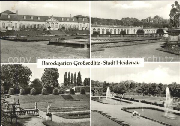 Heidenau Sachsen Barockgarten Grosssedlitz Details