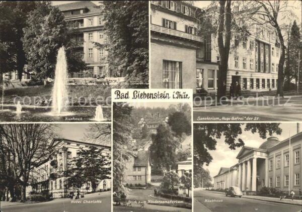 Bad Liebenstein Kurhaus Sanatorium Hugo Gefroi Hotel Ch