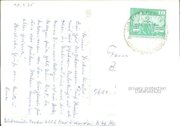 Bad Liebenstein Kurhaus Sanatorium Hugo Gefroi Hotel Ch – Bild 2