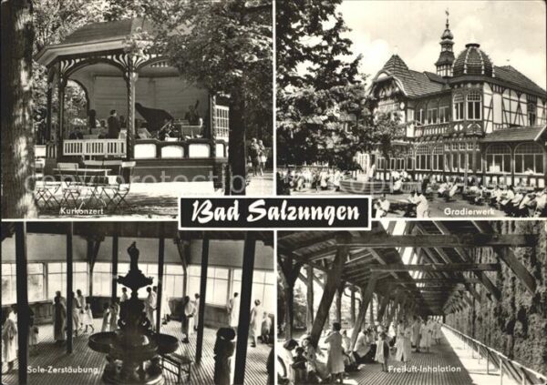 Bad Salzungen Kurkonzert Gradierwerk Solezerstäubung