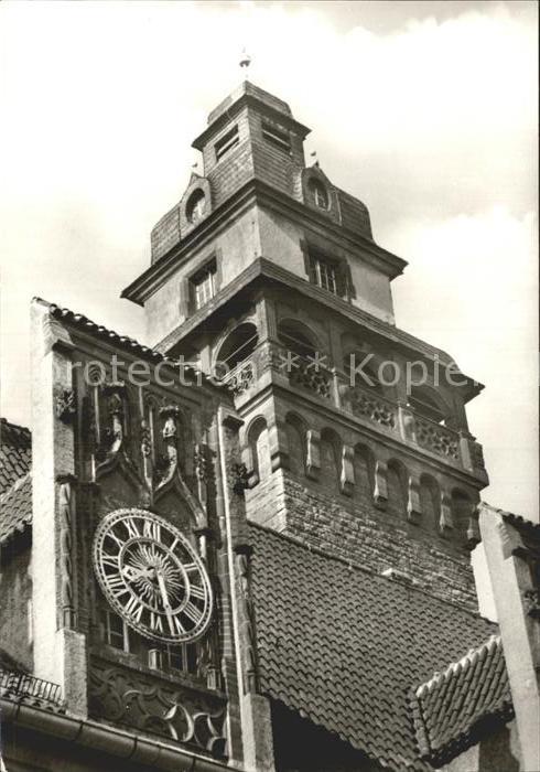 Zeitz Rathaus Turm Uhr