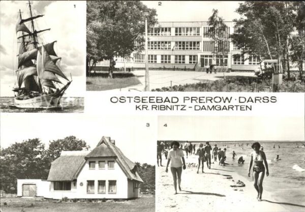 Prerow Ostseebad Segelschulschiff Wilhelm Pieck Polytech