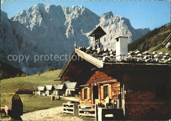 Engalm mit Grubenkar Nordwand