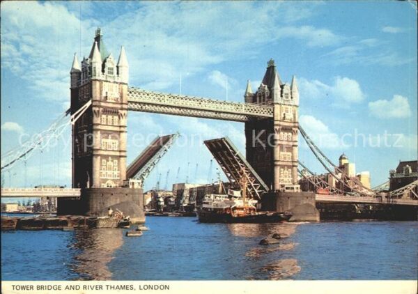 London Tower Bridge and River Thames