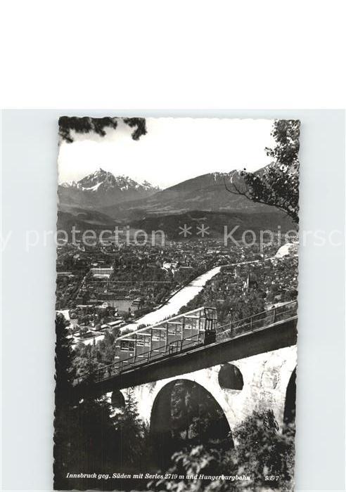 Zahnradbahn Hungerburgbahn Innsbruck Serles