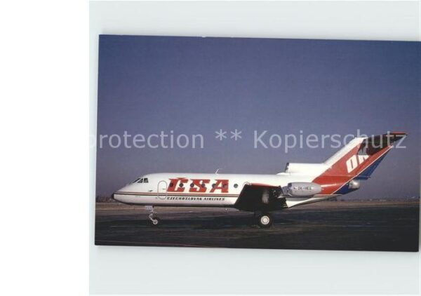 Flugzeuge Zivil CSA Yakolev 40K c/n 9741056 OK-HEQ