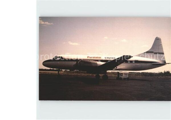 Flugzeuge Zivil Purolator Courier CV-580