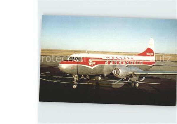 Flugzeuge Zivil Western Airlines Convair 240