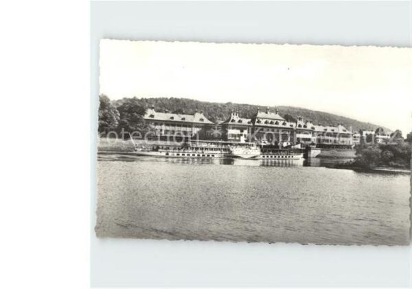 Dampfer Seitenrad Dresden Lustschloss Pillnitz Wasserpala