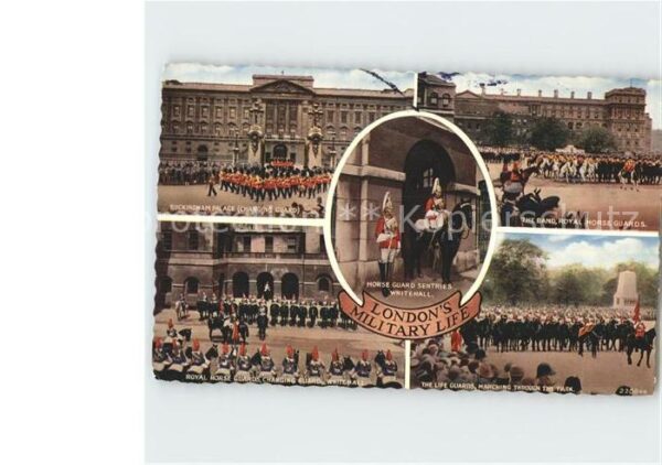 Leibgarde Wache Horse Guard Sentries Whitehall London