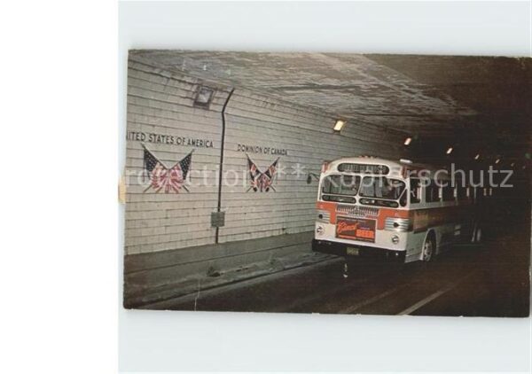 Autobus Omnibus Detroit Windsor Bus
