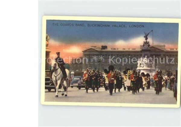 Leibgarde Wache Guards Band Buckingham Palace London