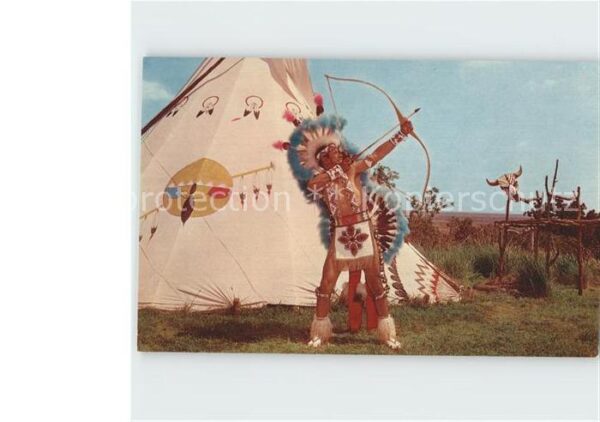 Indianer Native American Indian Hunter Indian City Dixon Palmer