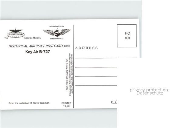 Flugzeuge Zivil Key Airlines B-727 – Bild 2