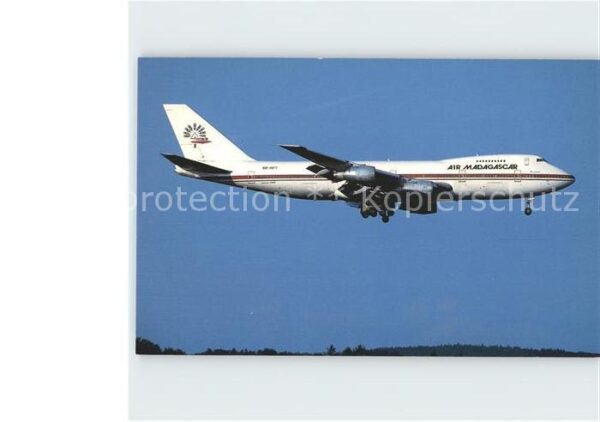 Flugzeuge Zivil Air Madagascar Boeing 747-2B2B 5R-MFT c