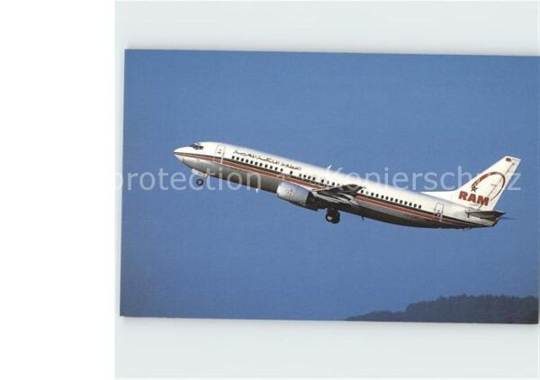 Flugzeuge Zivil Royal Air Maroc Boeing 737-4B6 CN-RMG c