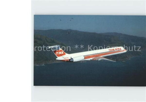 Flugzeuge Zivil TWA Trans World Airlines McDonnell Doug