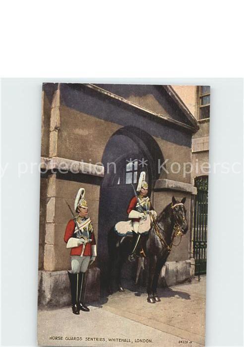 Leibgarde Wache Horse Guards Sentries Whitehall London