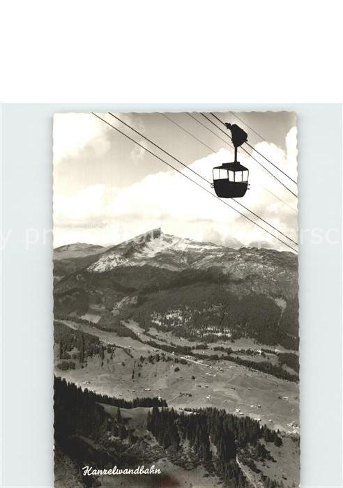 Seilbahn Kanzelwand Riezlern Walsertal Hoch-Ifen