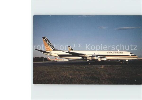 Flugzeuge Zivil Trans Continental DC-8-50