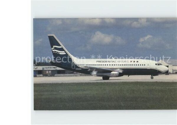 Flugzeuge Zivil Presidential Airways Boeing 737-230C N3