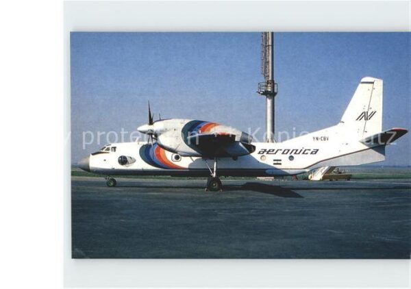 Flugzeuge Zivil Aeronica Antonov 32 YN-CBV