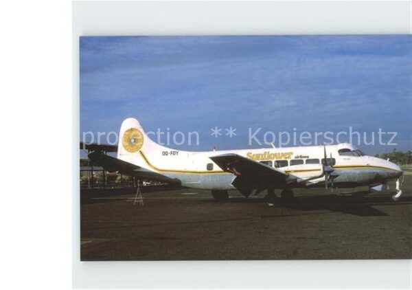 Flugzeuge Zivil Sunflower Airlines DH-114 Riley Heron D