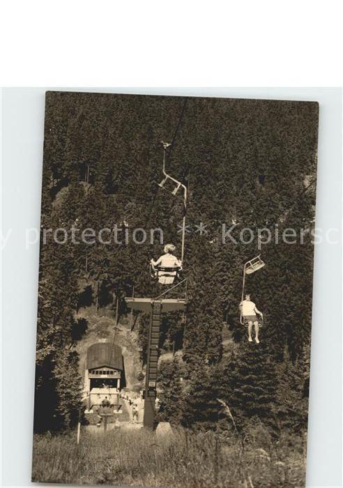 Sessellift Oberhof Thüringen Schanze am Rennsteig